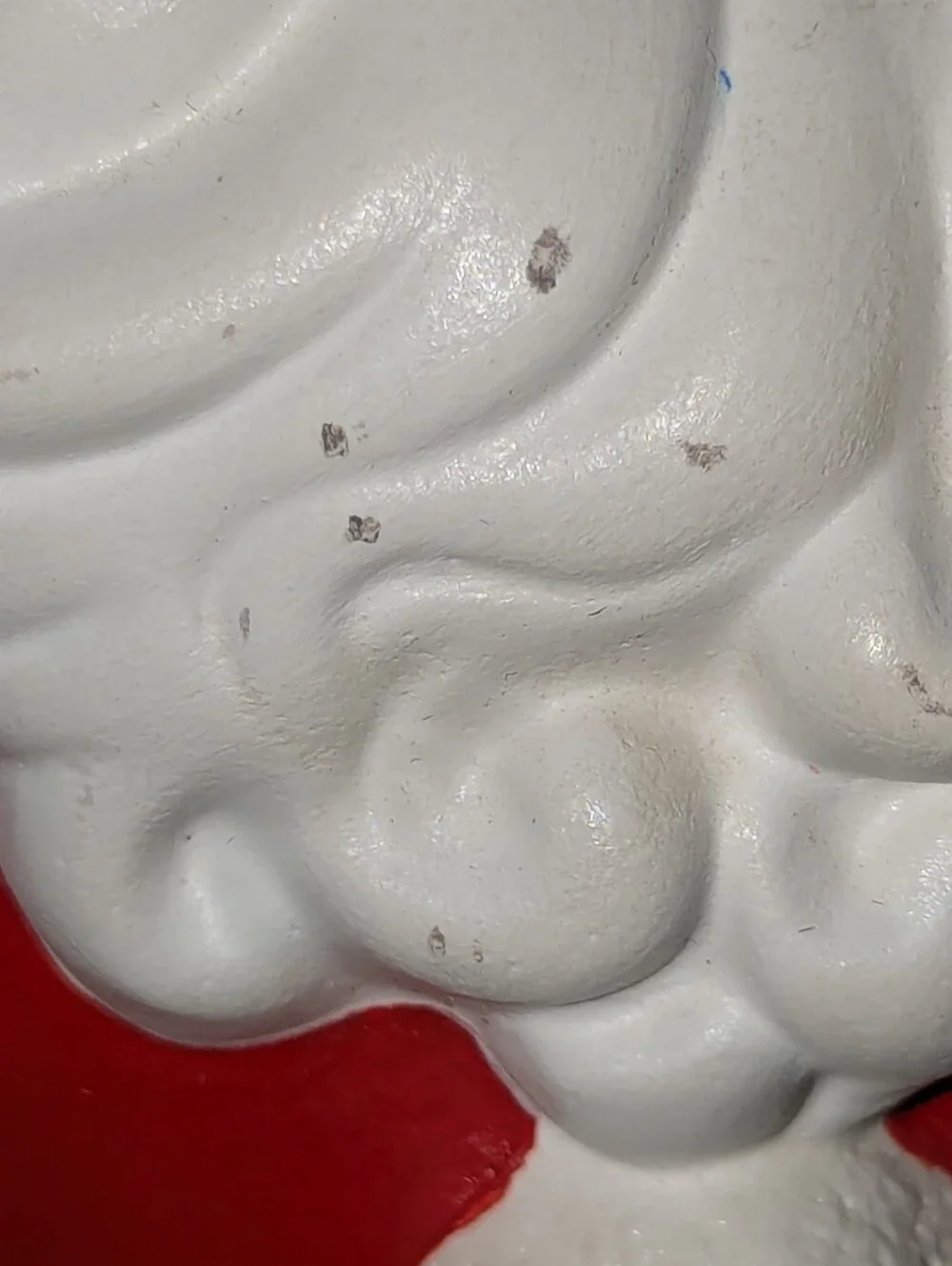 Vintage Ceramic Santa Claus Toy Bag Planter Figurine